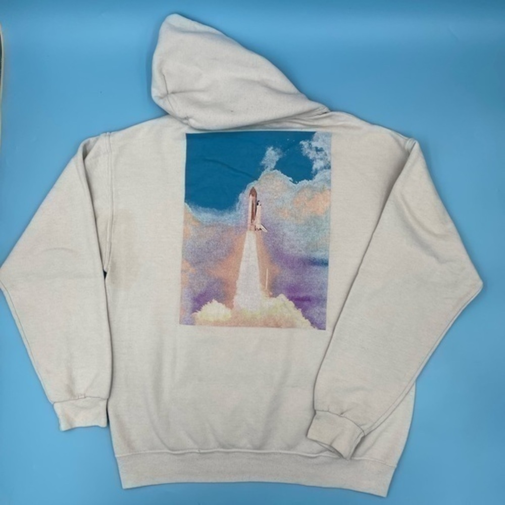 Bowery Supply co. NASA Front/Back Graphic Hoodie